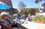 34. Het was zaak weinig in de zon te zitten